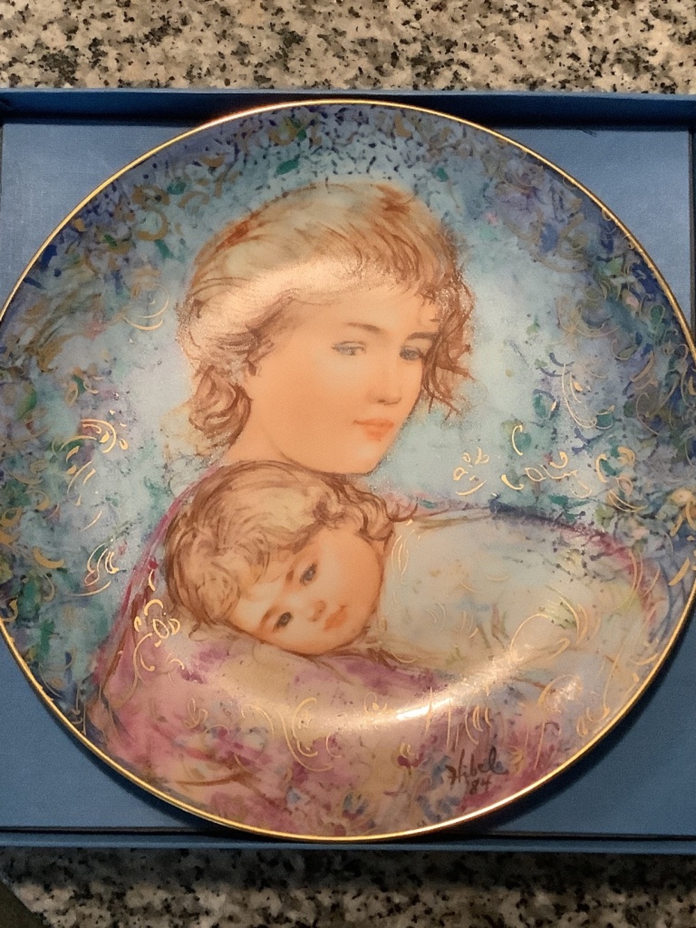 The Mother’s Day Plate by Hibel
